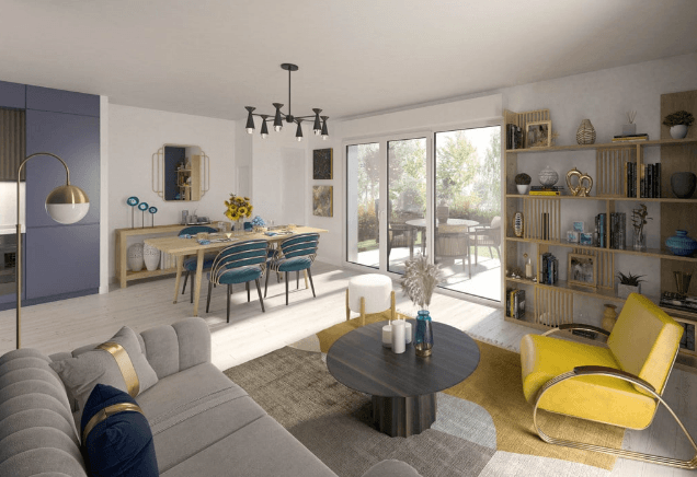 intérieur d'appartement neuf