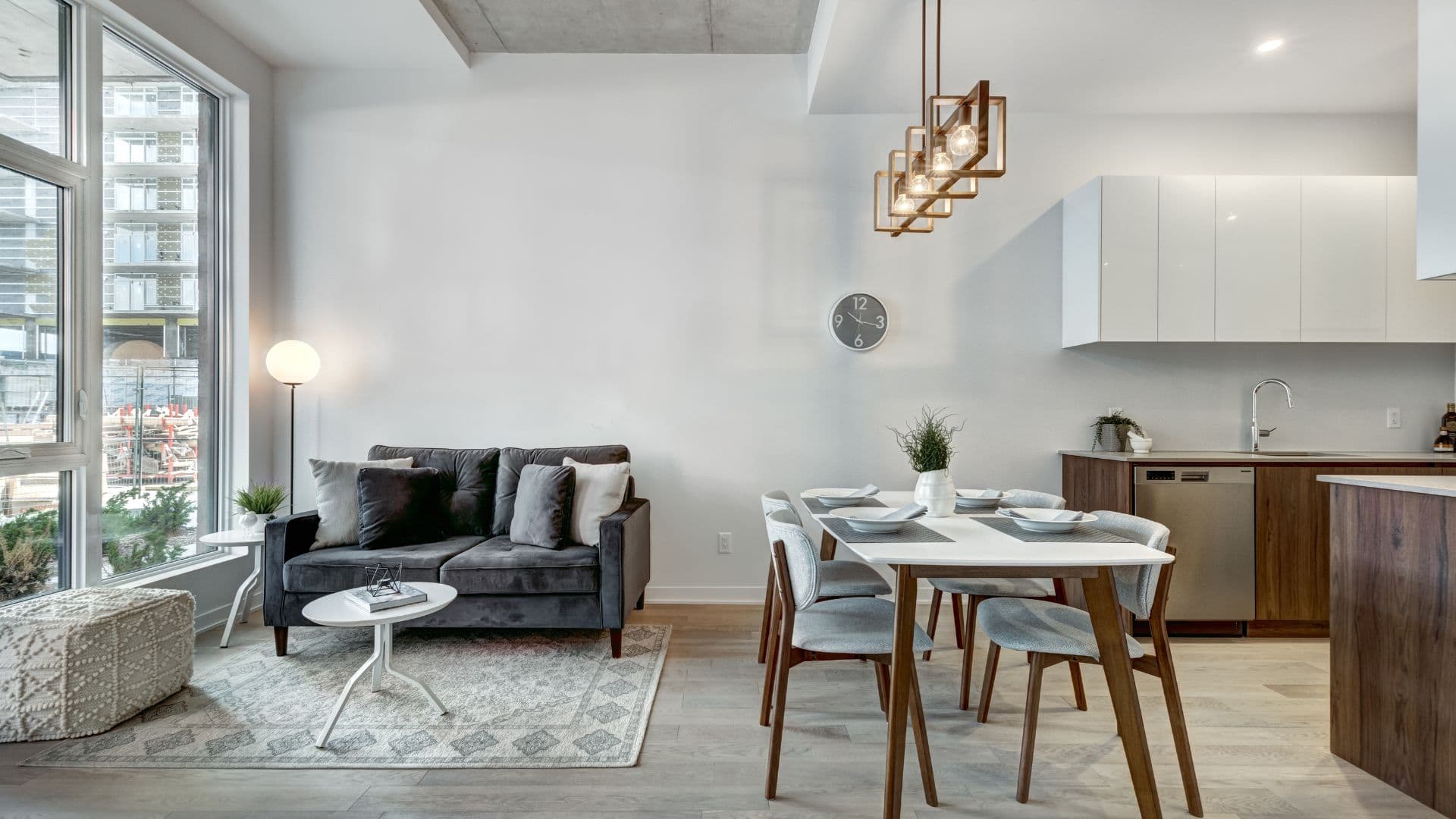 intérieur d'appartement moderne 