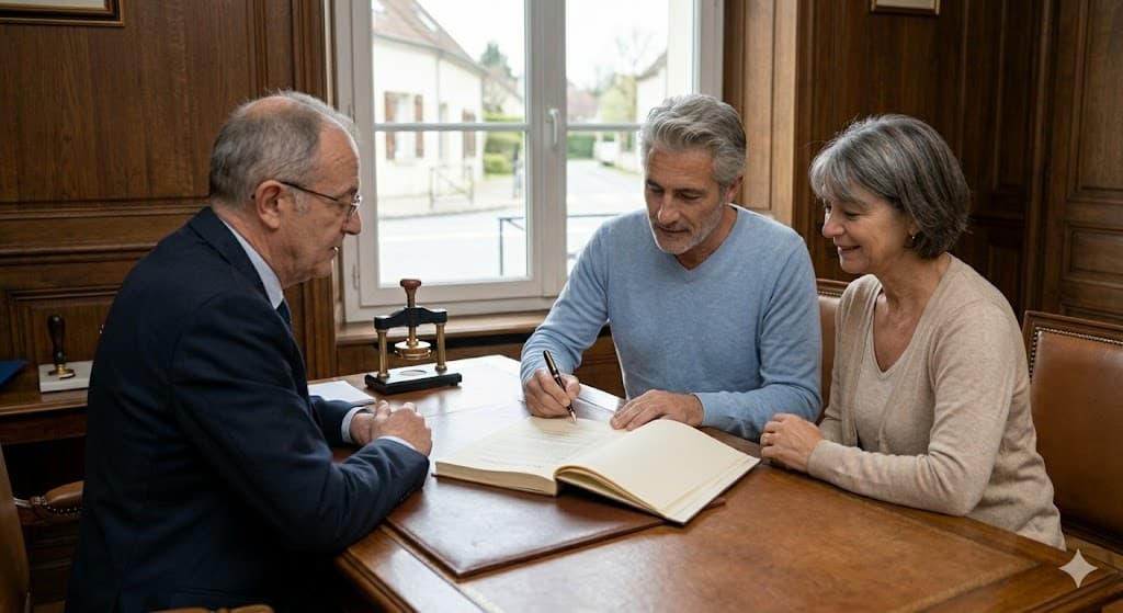 signature notaire