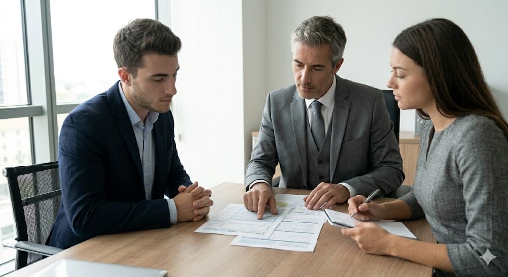 discussion entre trois personnes