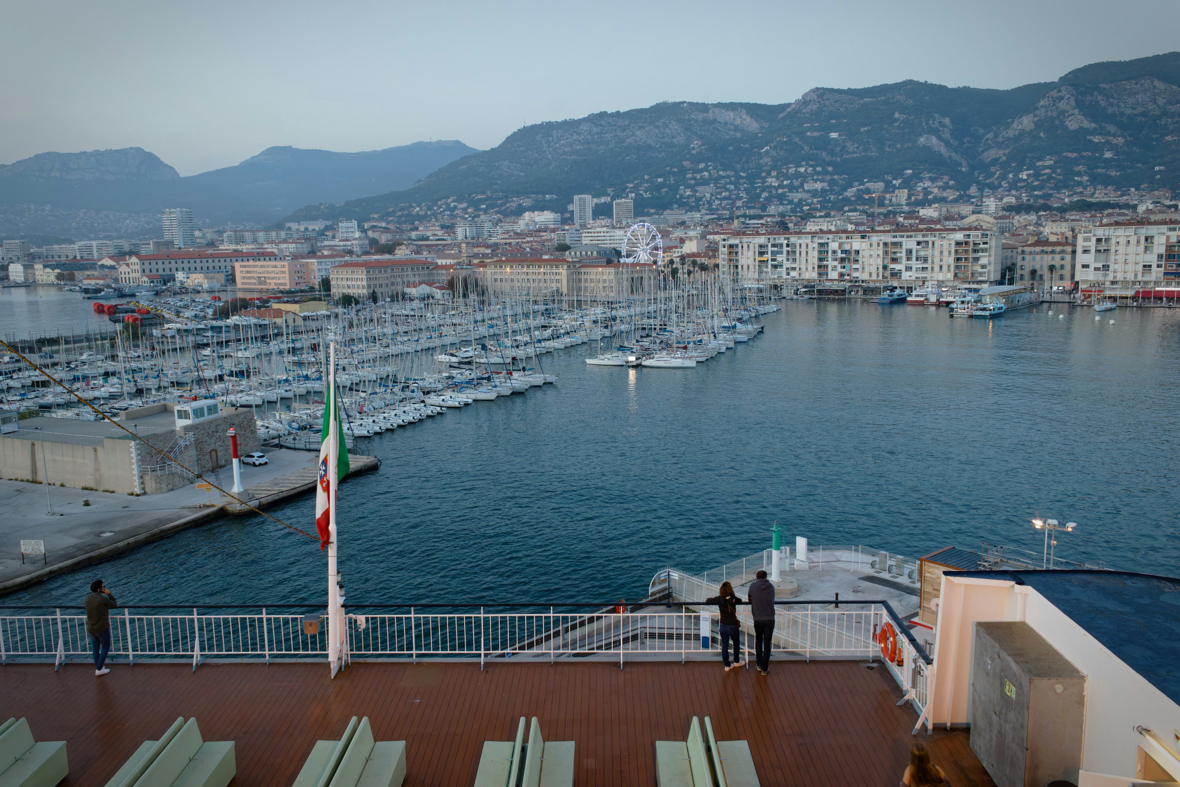Photo de la ville de Toulon.