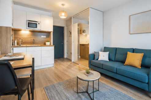 intérieur d'appartement neuf