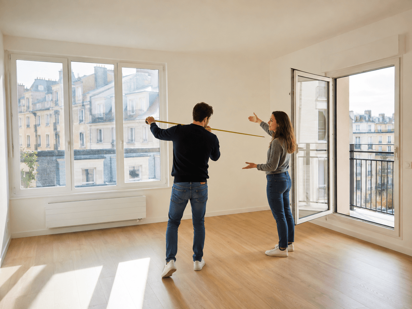 mesure de l'appartement 