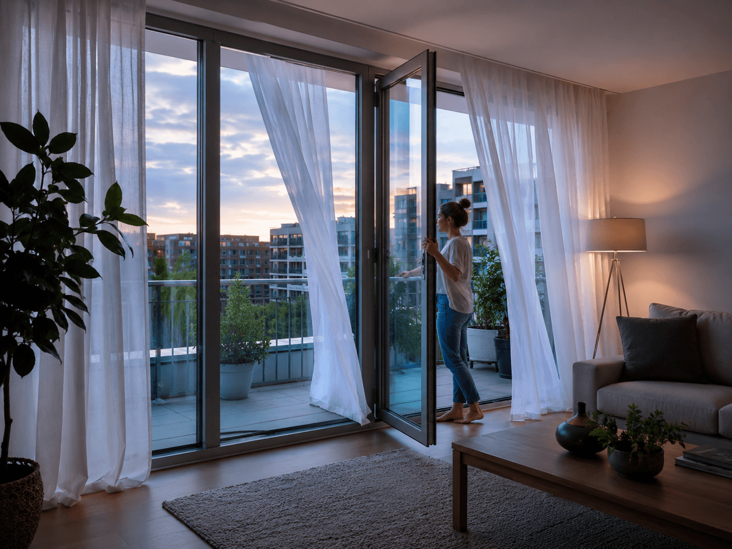intérieur d'appartement neuf