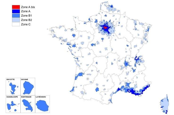 zonage pinel France