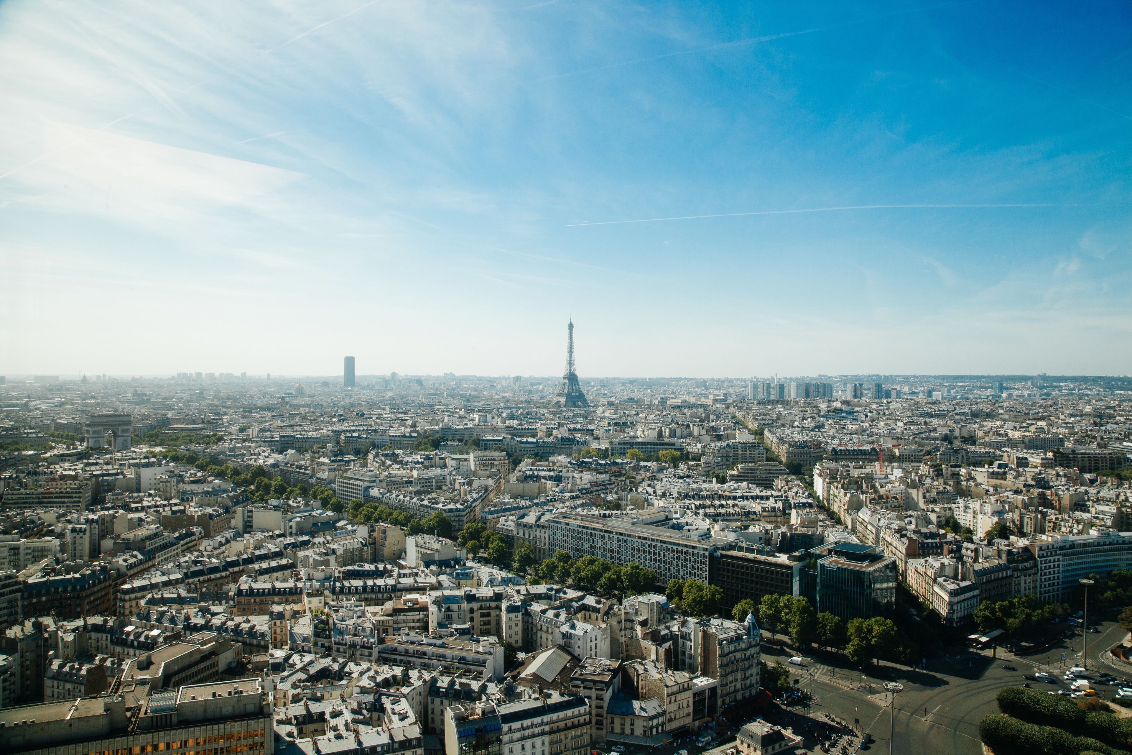 Paris vue du ciel