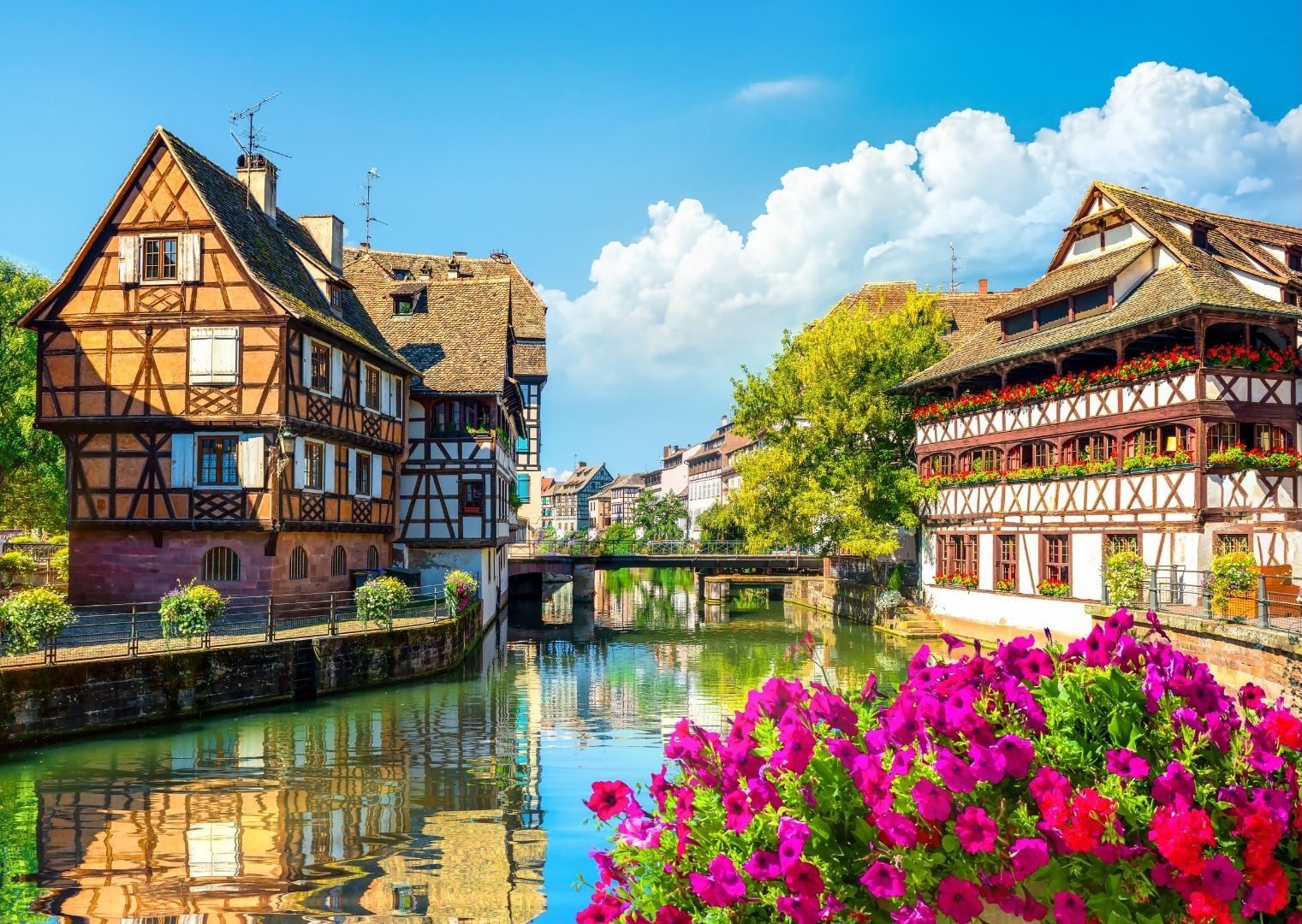 quartier de la petite France à Strasbourg