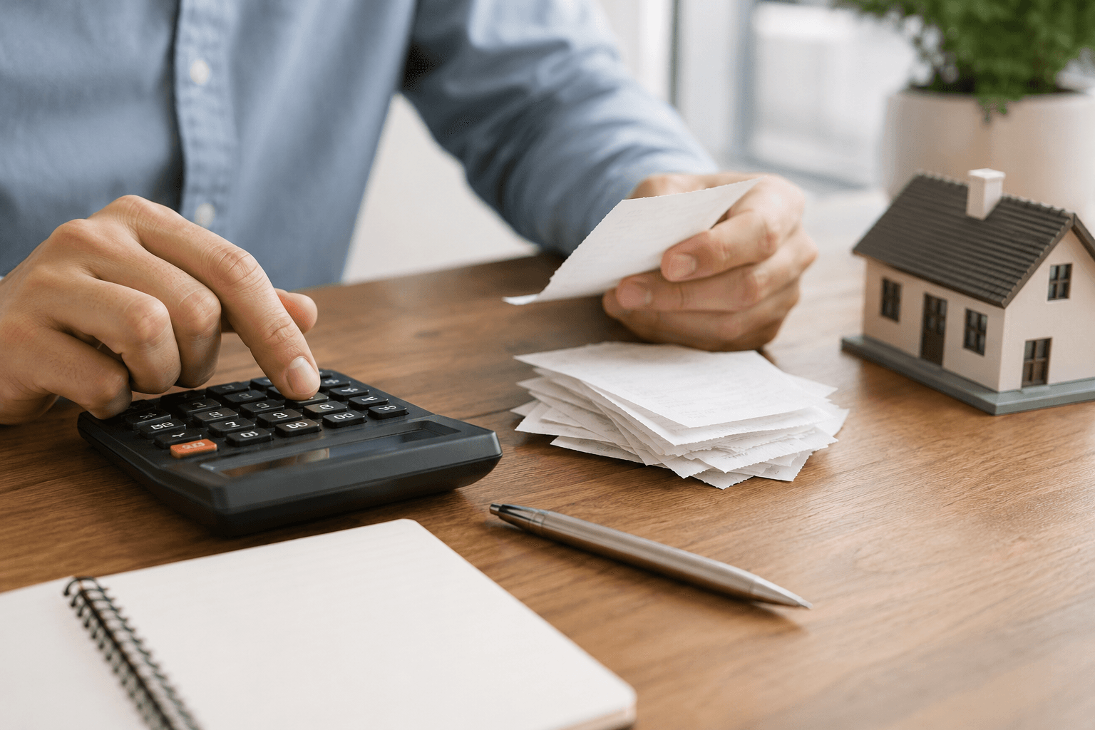 calcul sur une calculatrice