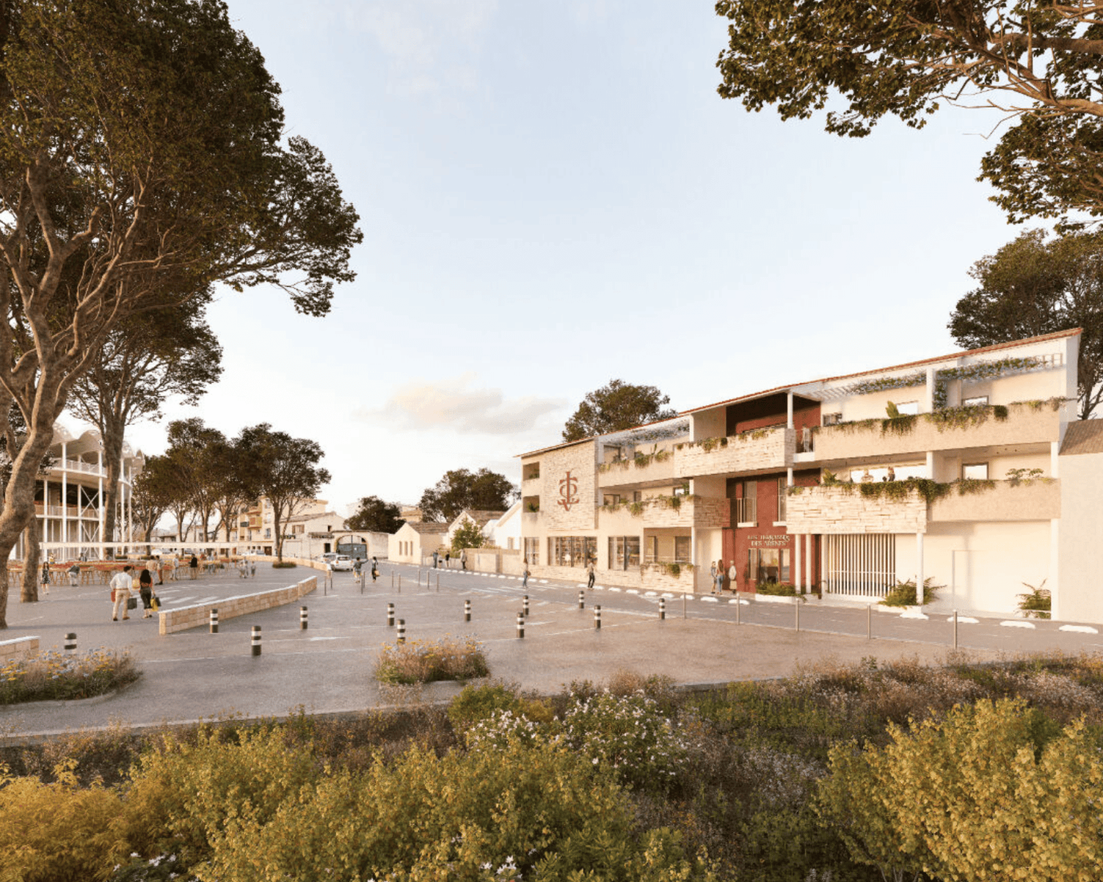 les terrasses des arènes
